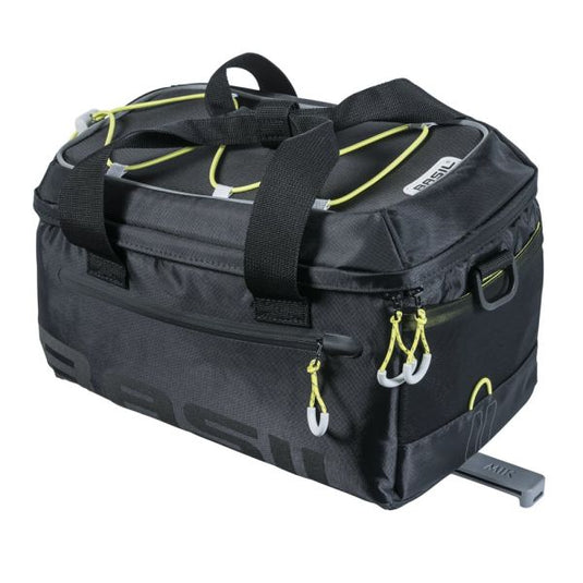 Basil gepäckträgertasche miles luggage bag miles mik 2.0 black slate