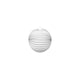 Globos papieren lantaarn rond wit, 25cm