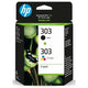 Inktcartridge hp 303 zwart, magenta, cyaan, geel