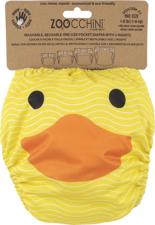 Zoocchini herbruikbare luier - puddles the duck