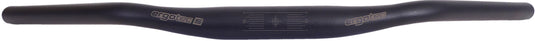Ergotec stuur ladytown ø31.8mm x 620 mm 16 mm rise - zwart gezandstraald