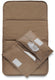 Kipkep verschonings-set - coffee - bruin - verschoonmatje incl. luier-etuitje - wasbaar - waterafstotende zijde - napper