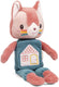 Lilliputiens - glow-in-the-dark knuffel boekje - jeanne de kat