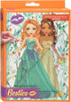 Besties diamond painting notitieboek creatief knutselpakket voor kinderen.