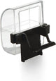 Beeztees voer- en drinkbak - vogel - transparant zwart - 2st
