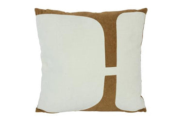 Countryfield kussen jos wit bruin 45x45x7cm