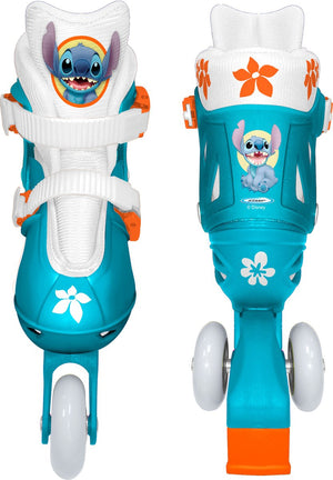 Stamp de magische eerste skates! verstelbare 3-wiel rollers disney stitch (maat 27-30) 27-30
