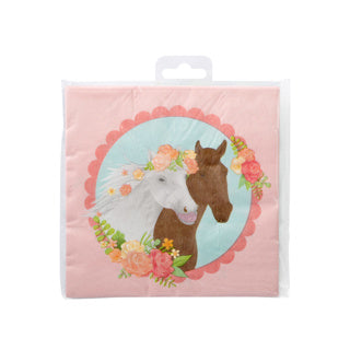 Afbeelding laden in galerijviewer, Pic paarden servetten | 6 stuks
