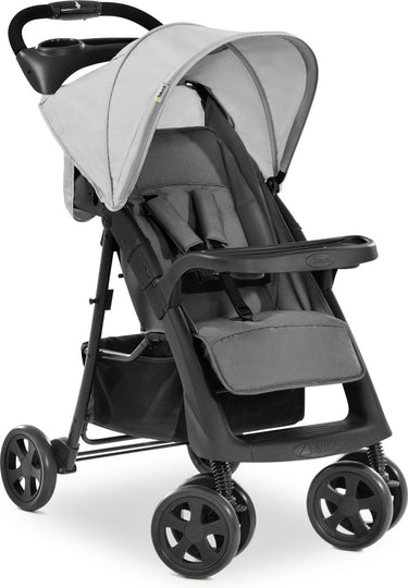 Hauck shopper neo ii - buggy - vanaf de geboorte - compact - grey