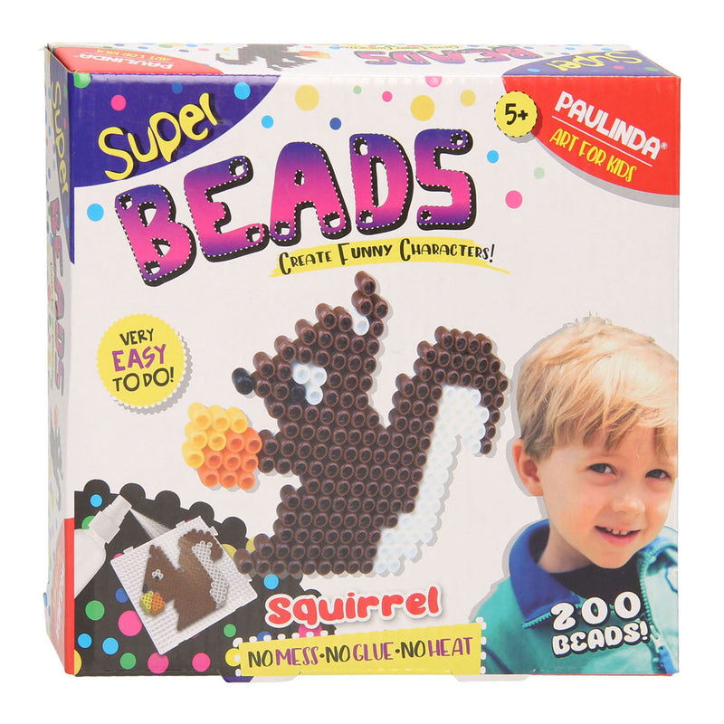 Afbeelding laden in galerijviewer, Paulinda water beads eekhoorn met eikeltje, 200dlg.
