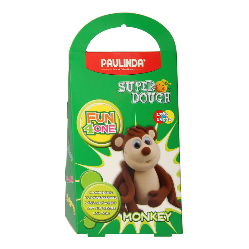 Afbeelding laden in galerijviewer, Paulinda super dough diertje kleien - 2 kleuren klei
