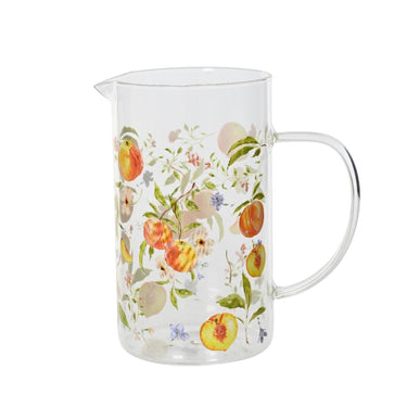 Decoris karaf glas ã˜14cmh17cm helder perzik