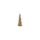 Country field countryfield beeld kerstboom floris goud aardewerk 10x8x24cm