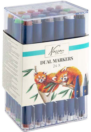 Art sensations nassau ronde dual markers - 24st.