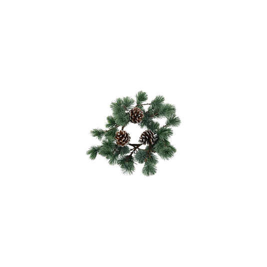 Country field countryfield krans pinus parviflora grijsgroen zijde ø30,5x4cm