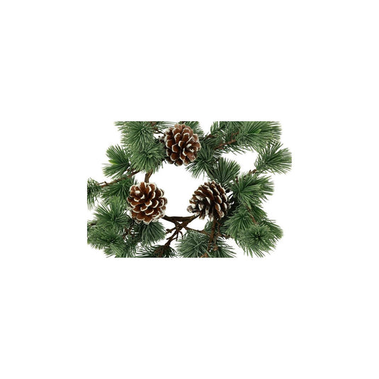 Country field countryfield krans pinus parviflora grijsgroen zijde ø30,5x4cm