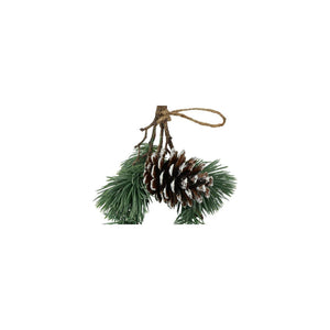 Country field countryfield festoen pinus parviflora grijsgroen zijde 25,4x12,7x12,7cm