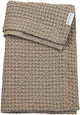 Meyco baby wafel katoen wiegdeken - taupe - 75x100cm - 1.0 tog