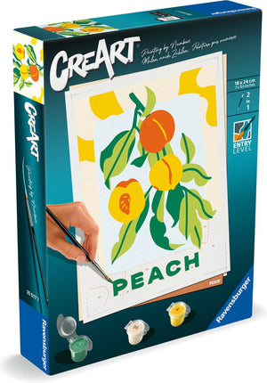 Ravensburger creart schilderen op nummer - perzik