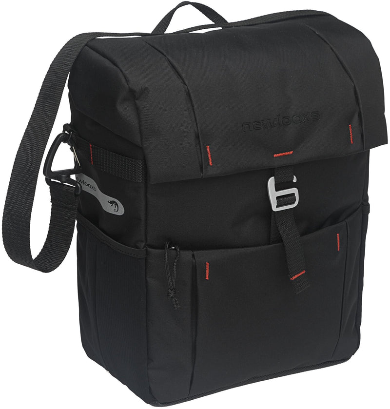 Afbeelding laden in galerijviewer, New Looxs Vigo fietstas - zwart, sportief, 18,5L
