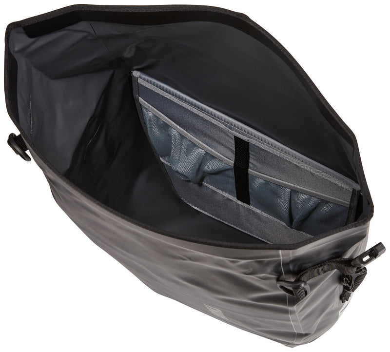 Afbeelding laden in galerijviewer, Thule pack'n pedal tas shield pannier large bag shield pannier large yellow
