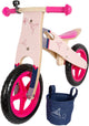 Small foot - houten loopfiets kolibrie roze
