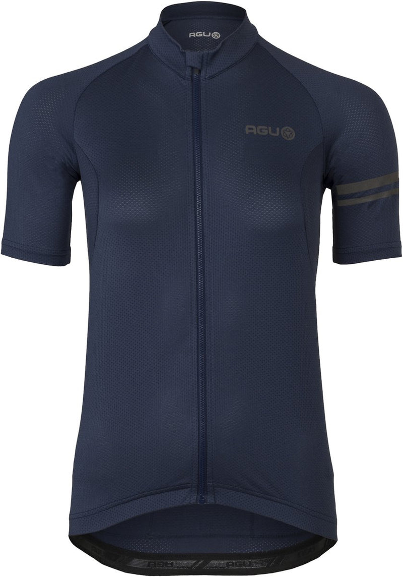 Afbeelding laden in galerijviewer, Agu core fietsshirt ss essential dames deepblue
