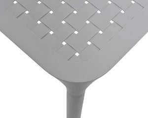 Tafel porto kunststof 65x65x70cm cm groen