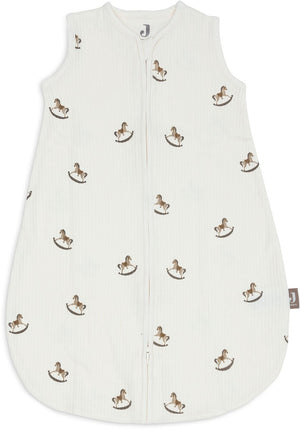 Jollein newborn slaapzak zomer jersey rib 60cm - nostalgic ride - zomerslaapzak