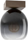 Eglo filago plafondlamp - e27 - 20 cm - bruin zwart - glas