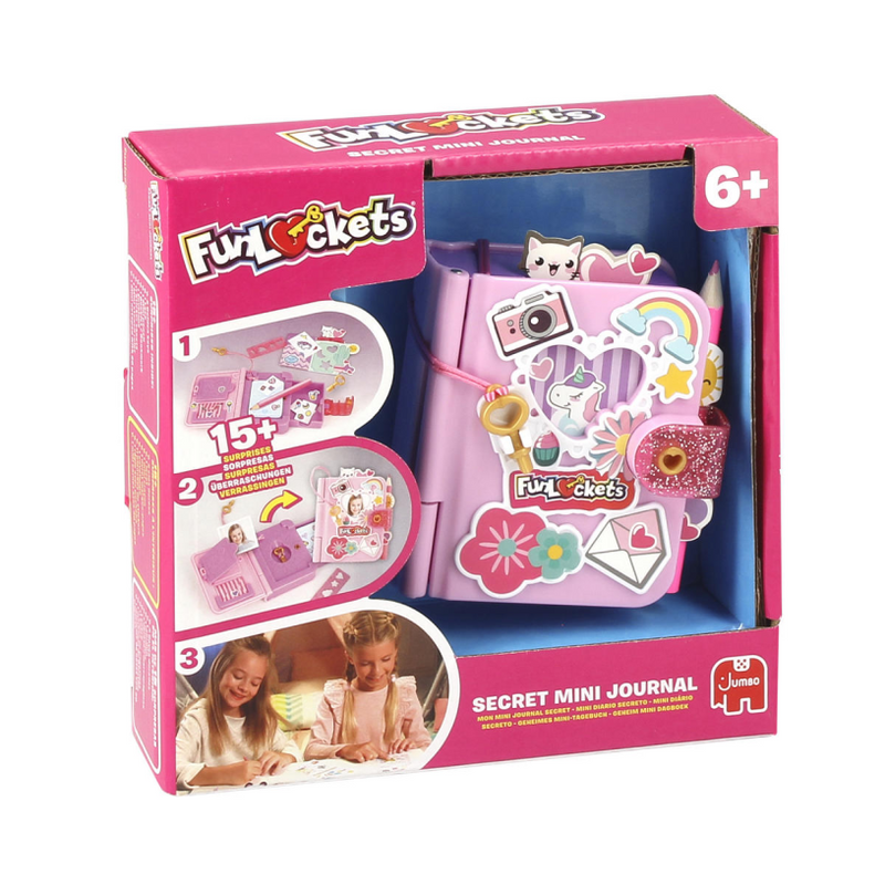 Afbeelding laden in galerijviewer, Jumbo funlockets geheim minidagboek
