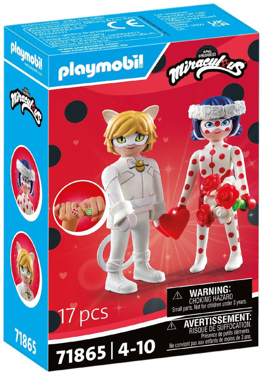 Playmobil miraculous droombruiloft van ladybug cat noir - 71865
