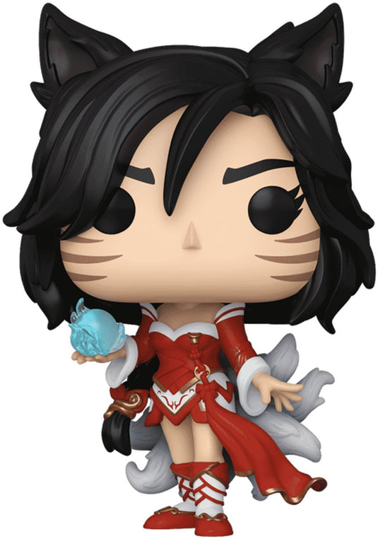 Funko pop league of legends games vinyl ahri figuur 9 cm veelkleurig