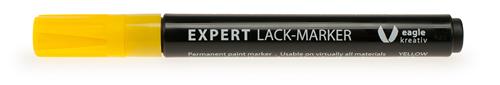 Expert marking tools expert permanent markeerstift geel 2-4mm | 10 stuks