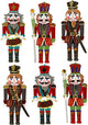 Creativ company http: www.cchobby.nl 3d-stickers-notenkraker-h-75-mm-b-30-mm-dikte-7-mm-6-stuk-1-doos