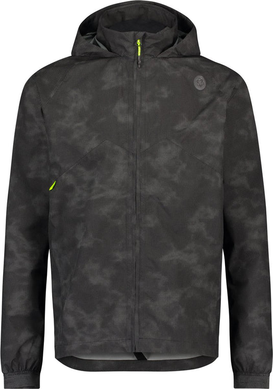 Agu compact regenjas commuter heren reflectie zwart