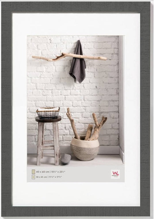Walther home - houten lijst - fotoformaat 40x60 cm - grijs