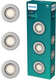 Philips led philips peridot inbouwspot - gu10 fitting - nikkel - rond - vaste kop - 3-pack