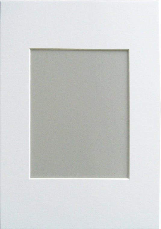 Walther pa041w passe-partout - frameformaat 30x40 cm - formaat afbeelding 20x30 cm - sneeuw wit