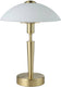 Eglo solo 1 - tafellamp - e14 - ø26 cm - goud, wit