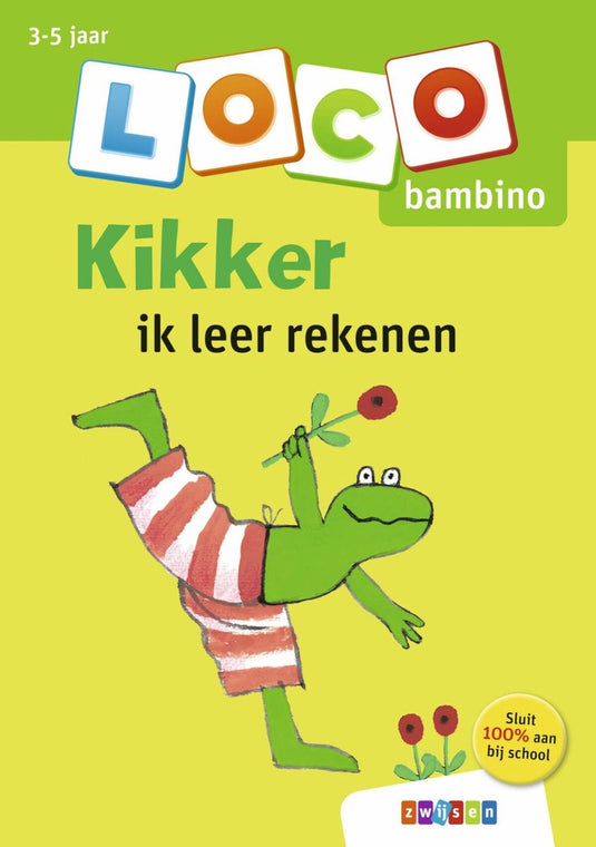 Loco bambino loco . kikker, ik leer rekenen. 3+