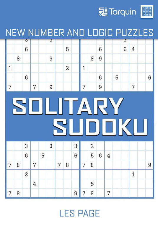 New number and logic puzzles - solitary sudoku