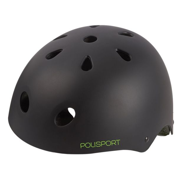 Afbeelding laden in galerijviewer, Polisport urban radical fietshelm s 53-55cm graffiti zwart groen
