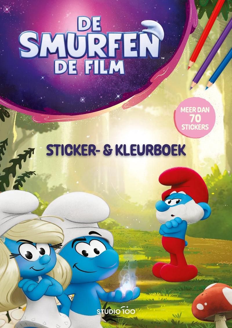 Afbeelding laden in galerijviewer, Studio 100 de smurfen stickerboek - film
