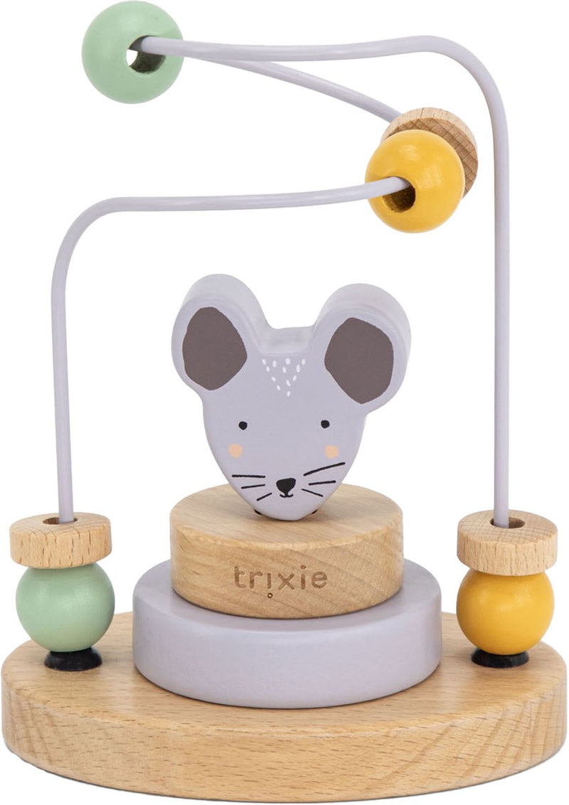 Afbeelding laden in galerijviewer, Trixie houten motoriekspiraal - mrs. mouse
