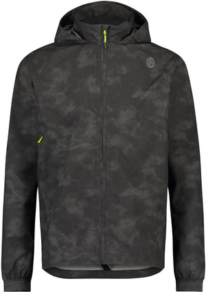 Agu commuter reflection - regenjas - heren - reflecterend - waterdicht 10.000mm - ademend - zwart - l