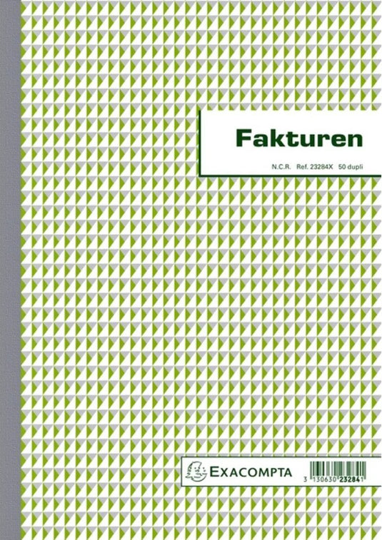 Exacompta - facturen a4 - dupli 50vel