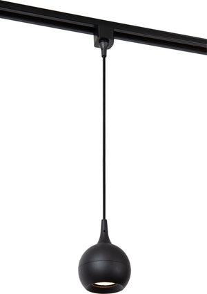 Lucide track favori hanglamp - 1-fase railsysteem railverlichting - 1xgu10 - zwart (uitbreiding)