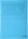 Exacompta l-map forever | voor ft a4 | pak van 25 stuks | lichtblauw