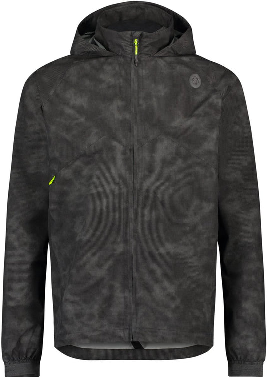 Agu commuter reflection - regenjas - heren - reflecterend - waterdicht 10.000mm - ademend - zwart - l